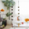 Copper Wind Chimes with 5 Bells Wind Chime for Home Yard Outdoor Decoration 1pc miniinthebox