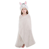 Coral Velvet Bathrobe Children Cartoon Animal Soft Absorbent Beach Towel Baby Blanket Shawl Bath Towel miniinthebox