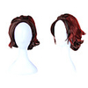 Cosplay Cosplay Cosplay Wigs Unisex Side Part 35 inch Curly Burgundy Adults
