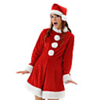 Cosplay Costume Santa Clothes Women