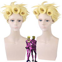 Cosplay Costume Wig Cosplay Wig Giorno Giovanna JoJo