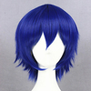 Cosplay Costume Wig Cosplay Wig Kuronuma Aoba DuRaRaRa Straight Cosplay Pixie Cut Wig Short Blue Synthetic Hair 12 inch Women