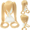 Cosplay Costume Wig Cosplay Wig Miku Straight With 2 Ponytails With Bangs Wig Long A15 A16 A19 A21 A22 Synthetic Hair 48 inch Women