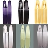 Cosplay Costume Wig Cosplay Wig Natural Straight With Bangs Wig Black / Blonde Long A1 A2 A4 A7 A8 Synthetic Hair 58 inch Women