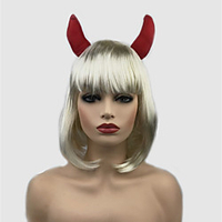Cosplay Costume Wig Synthetic Wig Straight Short Bob Wig Blonde Short Bleach Blonde613 Synthetic Hair 10 inch Women