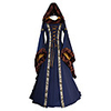 Cosplay Retro Medieval Vacation Dress Dress Cosplay Costume Hoodie Women