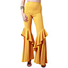 Cosplay Retro Vintage Hippie 1970s Disco Pants Trousers Dude Funk Women