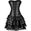 Cosplay Steampunk Retro Victorian 18th Century Vacation Dress Dress Overbust Corset Women