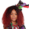 Cosplay Wig Celia Loose Curl Middle Part Wig Medium Length Brown Synthetic Hair Women