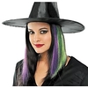 Cosplay Wig Witch Witch Straight Pixie Cut Wig Medium Length Rainbow Synthetic Hair Women