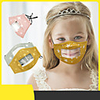 Cotton Ear-mounted Protective Cloth Mask for Deaf and Mute Children Anti-Dust