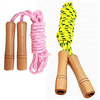 Cotton Jump Rope for Kids Children Students 2Pack Wooden Handle Adjustable Cotton Braided Fitness Skipping Rope miniinthebox