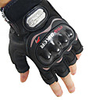 Cotton Rubber Non-Slip Breathable Short Finger Motocycle/Cycling Gloves MCS-04C