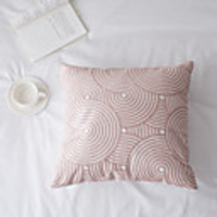 Cotton Yarn Embroidery Craftsmanship Pillow Case Cover Living Room Bedroom Sofa Cushion Cover Modern Sample Room Cushion Cover
