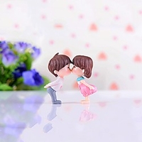 Couple Decorative Ornaments Resin Modern Waterproof Home Decoration Gift 2 Pieces miniinthebox