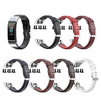 Cowhide Watch Bands for Huawei Band 3 / Band 3 Pro / Band 4 Pro Bracelet Strap Genuine Leather Wristband