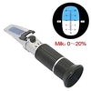 Cows Tools 020% Milk Concentration Handheld Refractometer Automatic Temperate Compensation Tester