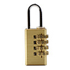 CR-04K 3 Digit Metal Combination Lock Password Plus Padlock