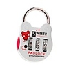CR-19B 3 Digit Metal Lock Password Combination Plus Padlock