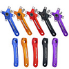 Crank For Road Bike / Mountain Bike MTB Aluminum Alloy High Strength Cycling Bicycle Black Purple Red