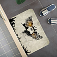 Creative 3D Printing Footbal Field Hallway Carpet and Rugs for Bedroom Living Room Carpet Kitchen Bathroom Anti-Slip Floor Mats