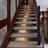Creative 3d Staircase Diy Sticker Big Tree Late Autumn Mountain Road Decoration Sticker Waterproof 3d Stereo Wall Sticker 13 Piece Set miniinthebox