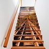 Creative 3d Staircase Diy Sticker Train Track Home Decoration Sticker Waterproof 3d Three-dimensional Wall Sticker 13 Piece Set miniinthebox