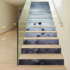 Creative 3d Stairs Diy Stickers Foggy Seaside Home Decoration Stickers Waterproof 3d Stereo Wall Stickers 13 Piece Set miniinthebox