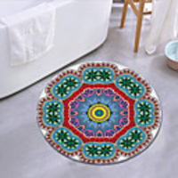 Creative Bohemian Ethnic Style Carpet Door Mat Bedroom Living Room Carpet Study Room Carpet Kitchen Bathroom Anti-slip Mat