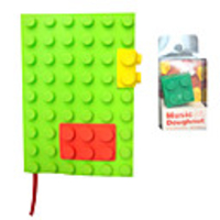 Creative Building Blocks Of Colorful Silicone Notebook