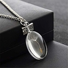 creative dandelion necklace clear glass pendant real dandelion seed necklace jewelry gift for women girls mom (style 1)