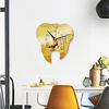 Creative Dental Wall Clock Dental Decoration Wall Clock 3D Acrylic Creative Mirror Wall Sticker Clock Quartz Clock 25cm26.5cm miniinthebox