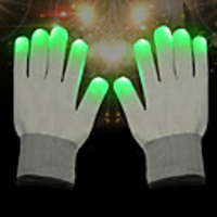 Creative Hand LED Lighting Light Up Toy LED Gloves Finger Lights Glow Dancing Adults