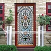 Creative Moroccan Imitation Glass Door Stickers Living Room Diy Decoration Home Waterproof Wall Stickers