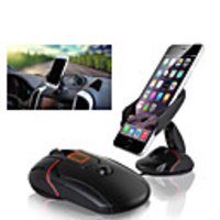 Creative Mouse Car Bracket Mobile Navigation Bracket Silicone Suction Cup Mobile Phone Bracket Deformation Bracket