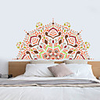 Creative Personality Colorful Mandala Culture Yoga Home Background Decoration Can Be Removed Stickers