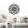Creative Personality Flower Of Life Mandala Culture Yoga Home Background Decoration Can Be Removed Stickers