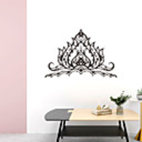 Creative Personality Flower Of Life Mandala Culture Yoga Home Background Decoration Can Be Removed Stickers