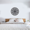 Creative Personality Flower Of Life Mandala Culture Yoga Home Background Decoration Can Be Removed Stickers