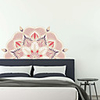 Creative Personality Mandala Culture Yoga Home Background Decoration Can Be Removed Stickers