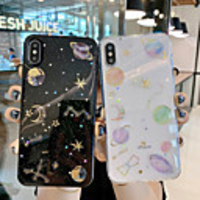 Creative Star Apple 11pro max Mobile Shell All Men and women New 11 Pro Mobile Shell 11 All Inclusive Drop Soft Shell XS Max Transparent Silicone XR Net Red with 6/7/8P Shell