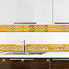 Creative Waistline Baseboard Stickers Mirror Wall Stickers Decorative Wall Stickers,  Acrylic Home Decoration Wall Decal Wall Decoration 1pc