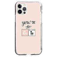 Creative Word / Phrase Case For Apple iPhone 12 iPhone 11 iPhone 12 Pro Max Unique Design Protective Case Shockproof Back Cover TPU