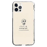 Creative Word / Phrase Case For Apple iPhone 12 iPhone 11 iPhone 12 Pro Max Unique Design Protective Case Shockproof Back Cover TPU