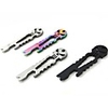 Credit Card Survival Tool Portable Pocket Survival Stainless Steel Hiking Black Silver Pink