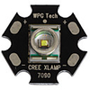 Cree XR-E P4 LED Emitter on Star (Black) Flashlight Lamp