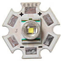 Cree XR-E P4 LED Emitter on Star Flashlight Lamp