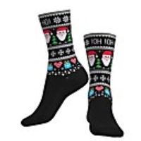 Crew Socks Compression Socks Calf Socks Athletic Sports Socks Cycling Socks Men