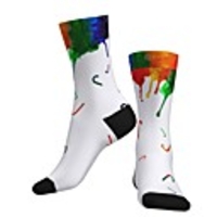 Crew Socks Compression Socks Calf Socks Athletic Sports Socks Cycling Socks Men