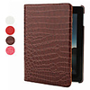 Crocodile Skin 360°Rotatable PU Leather Case for iPad 2